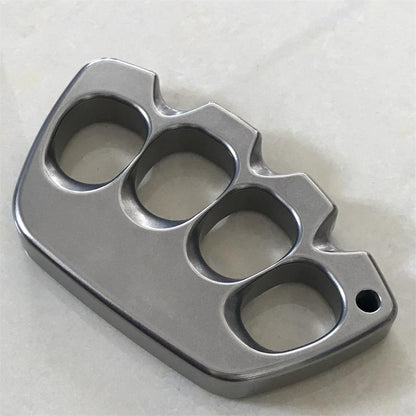 Creative Stonewashed Polished Style Big Hole Titanium Outdoor Tool