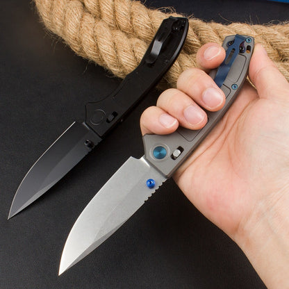 BM748 Titanium Alloy Handle M390 Outdoor Folding Tool