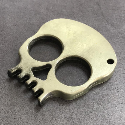 Two-Finger Skull Portable Outdoor EDC Decoration Tool