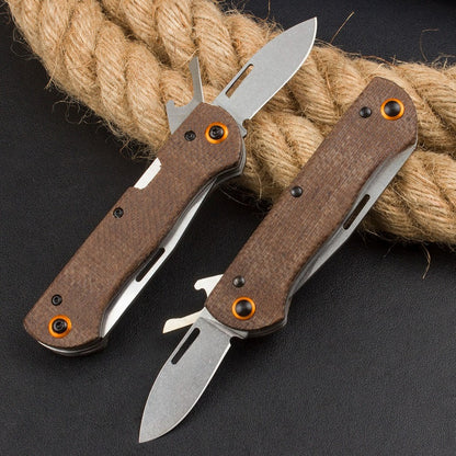 BM317 Portable Brown Linen Multifunctional Outdoor Tool