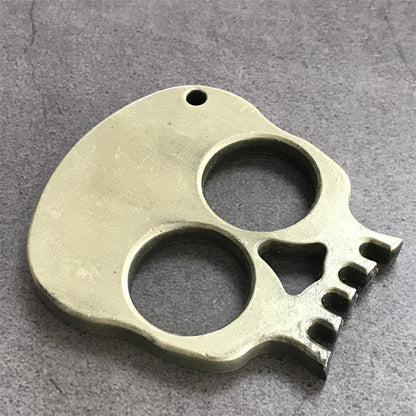 Two-Finger Skull Portable Outdoor EDC Decoration Tool