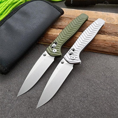 BM781 Green D2 Steel Folding Outdoor Tool