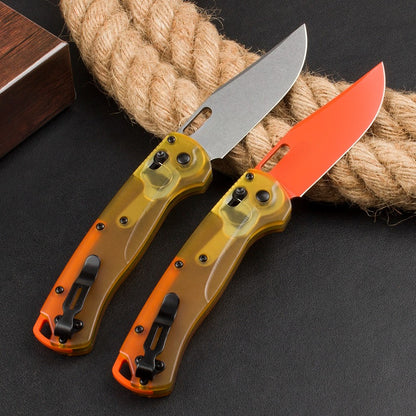 BM15535 Yellow PEI Transparent Edition Outdoor Folding Tool