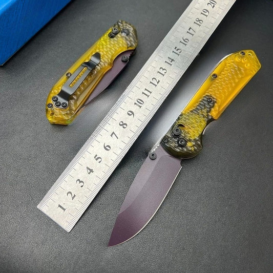 BM Mini 565PL-2501 Hammered Clear PEI Handle Outdoor Tool