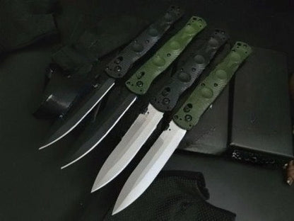 BM391 Nylon Fiberglass Plastic Handle D2 Steel Outdoor Folding Tool