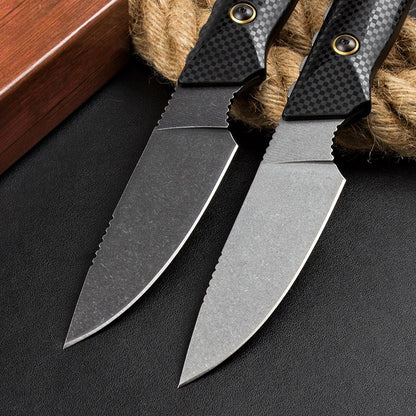 BM15600 Nylon Fiberglass Handle Stonewashed D2 Steel Outdoor EDC Tool