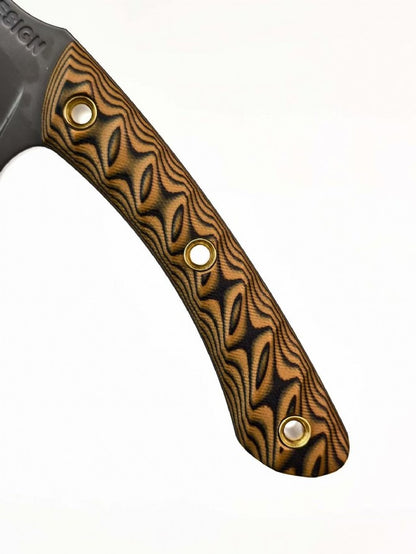 Mini Dual-tone G10 Titanium-plated USA-10 Steel Outdoor Tool