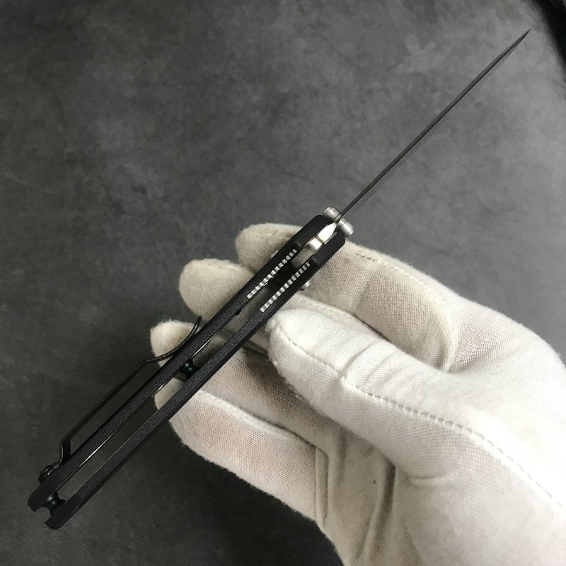 BM940 Black Fiberglass Handle Outdoor Folding Tool